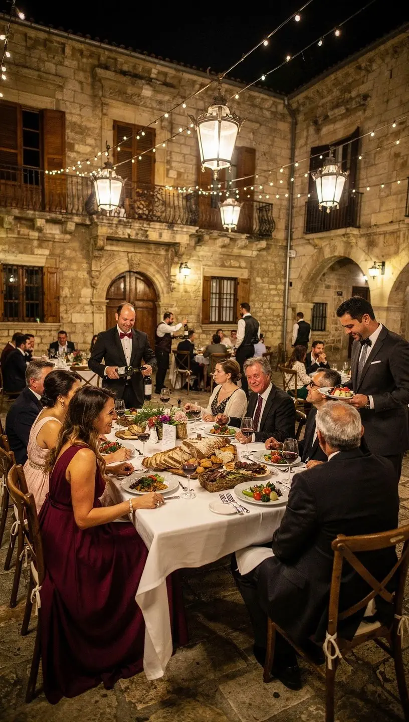 Traditional musicians performing at a cultural festival.